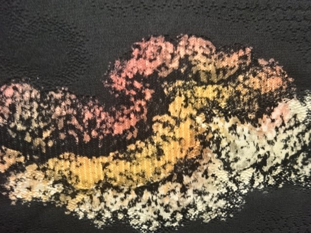  霞模様羽織